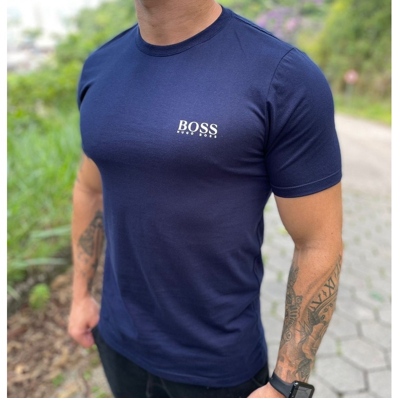 Camisetas basicas best sale hugo boss