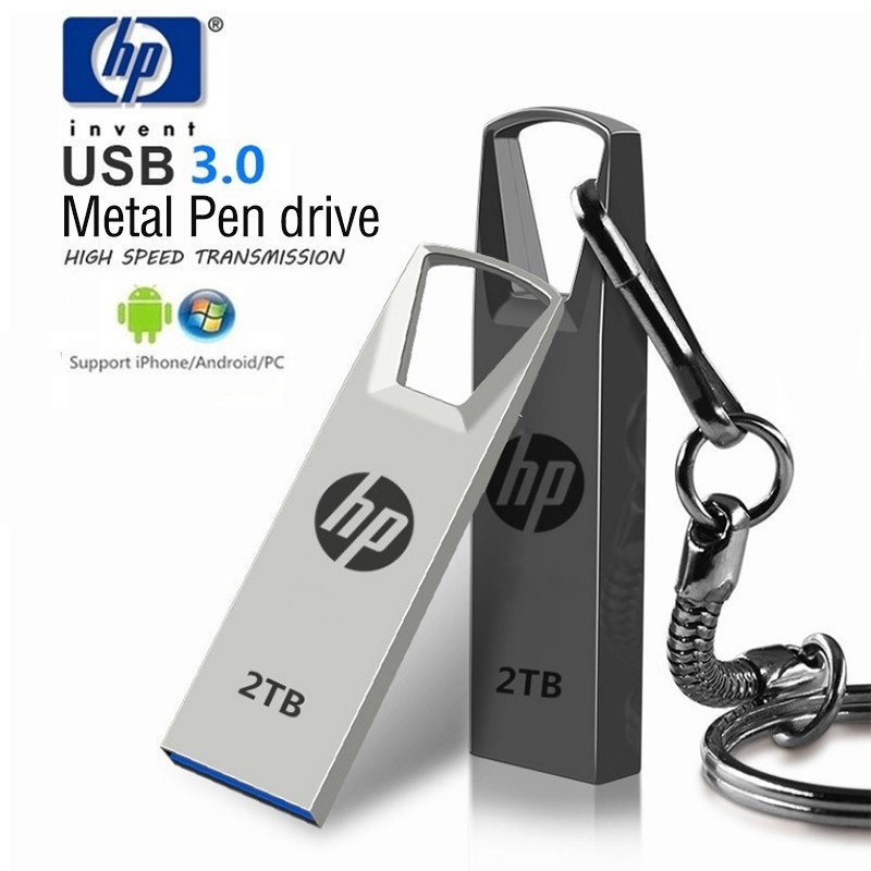 2TB HP USB3.0 Alta Velocidade Pen Drive