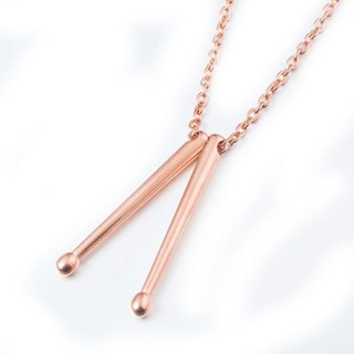 Colar De Tambor De Aço Inoxidável Pingente De Masculino E Feminino