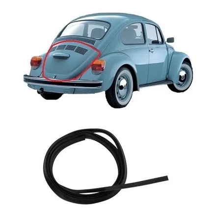 Borracha Tampa Traseira Motor Fusca 1959/1996 Todos Encaixe em Oferta na Shopee