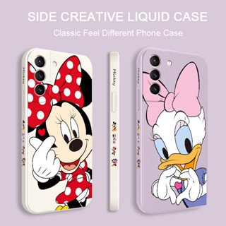 Capa De Celular Para Samsung Galaxy S21 S20 FE Ultra Plus Sensação Confortável Do Mouse Fofo Coração