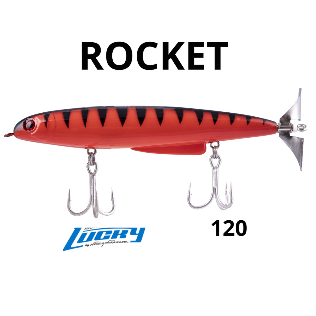 Isca Artificial Nelson Nakamura Rocket 140 - 28g Original Lucky