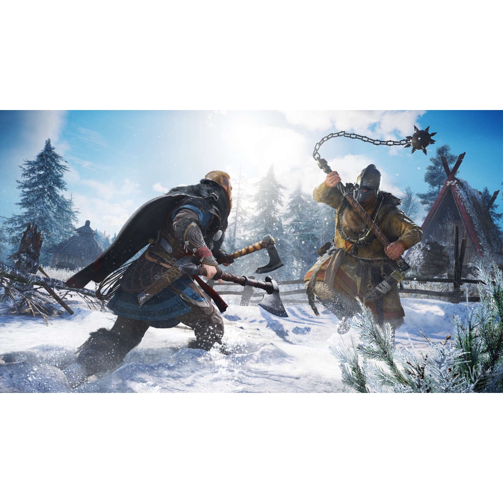Detalhes do Assassins Creed Valhalla PS4 Midia Fisica