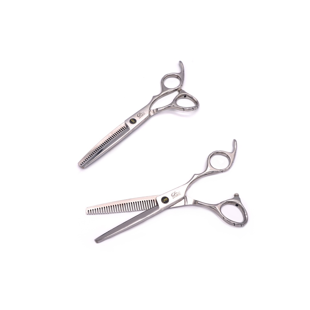Tesoura Profissional Umi Desbaste Invertida Com Dente Pra Cima Dentada 6.0 Polegadas