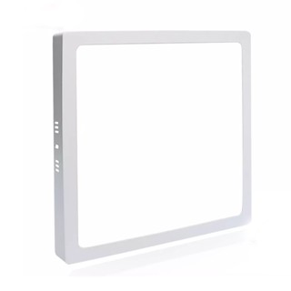 Luminária Painel Plafon Led Quadrado Sobrepor Branco Frio Teto Casa e Decoração
