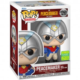 FUNKO POP DC PEACEMAKER - PEACEMAKER W/PEACE SIGN 1260 (SDCC 2022) NOVO ORIGINAL