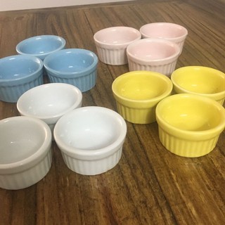1 RAMEQUINHO 45 ML - PORCELANA BRANCA OU COLORIDAS