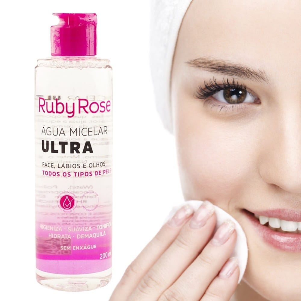 Água Micelar Ultra Ruby Rose 120ml HB-300