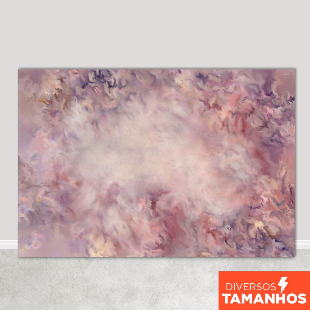 Fundo Fotográfico Textura Rosa Manchado Em Tecido FFT-362