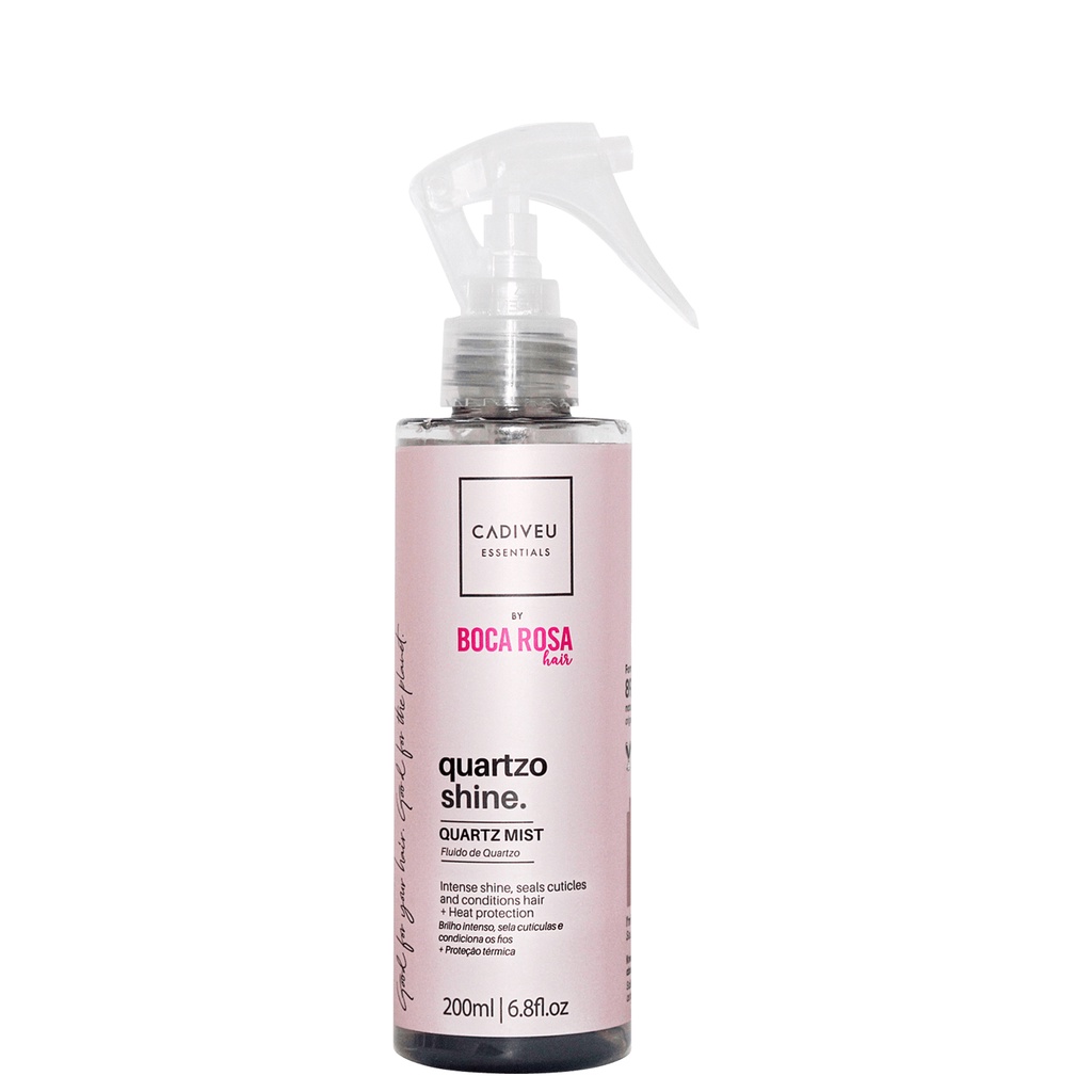 Leave-in Térmico Cadiveu Quartzo Boca Rosa Hair 200ml