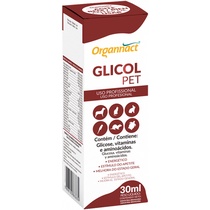 Glicol Pet 30ml Organnact Suplmento Vitaminico Mineral