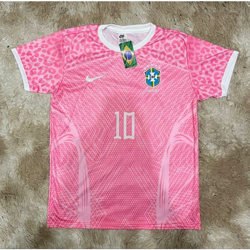 Camisa Camiseta de time Brasil Edição Especial Rosa | Shopee Brasil