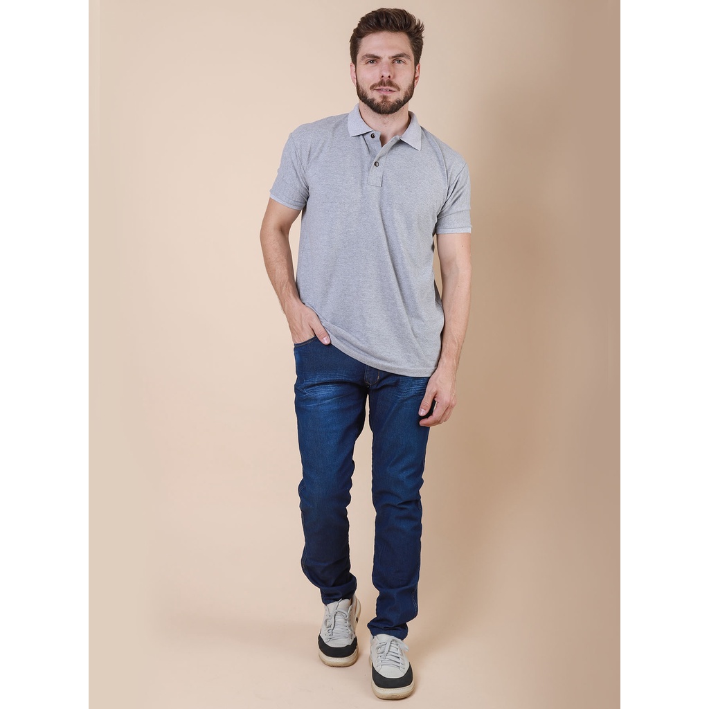 Kit 2 Calça Jeans Masculina Slim  direta da fbrica em Oferta na Shopee