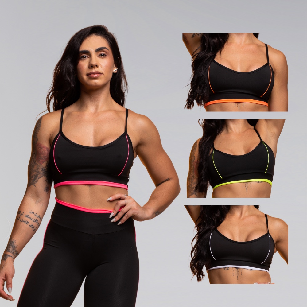 Kit 4 top vivo nadador  academia fitness - Sports & Outdoors