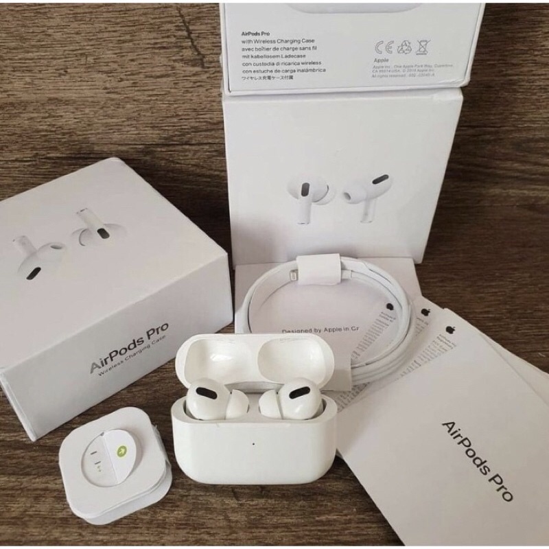 Apple AirPods Pro TWS Fones De Ouvido Bluetooth Originais OEM Pop Up/Carregamento Sem Fio/Renomear