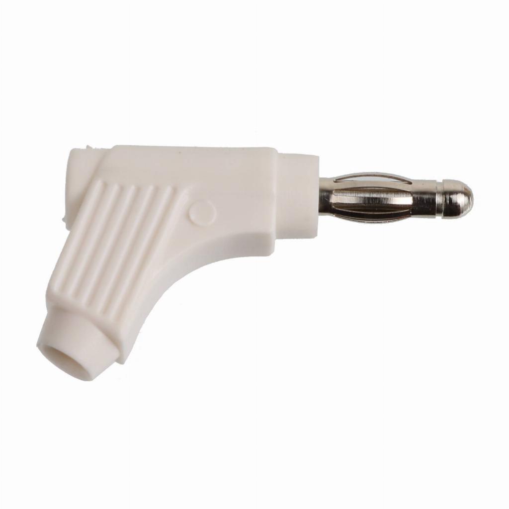 10 * Pino Banana 110 PB118 Branco 4mm Mola Capa Flexível 10A