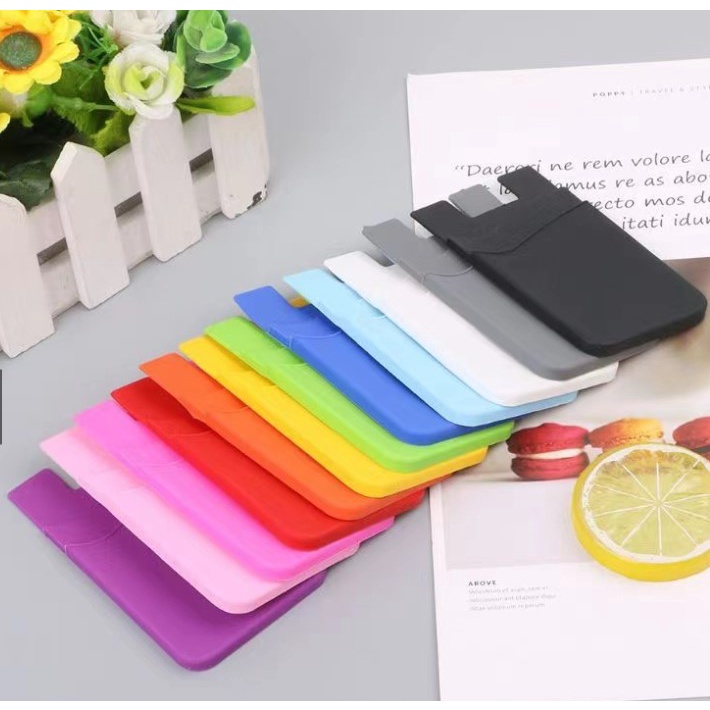 Portafoglio Per Telefono, Supporto Adesivo Per Carte Di Credo Per - Foto 4