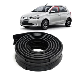 Canaleta Borracha Vidro Esquerdo Direito Dianteira Toyota Etios Após 2013
