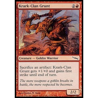 Recruta do Clã de Krark (Goblin / Guerreiro) - Magic The Gathering