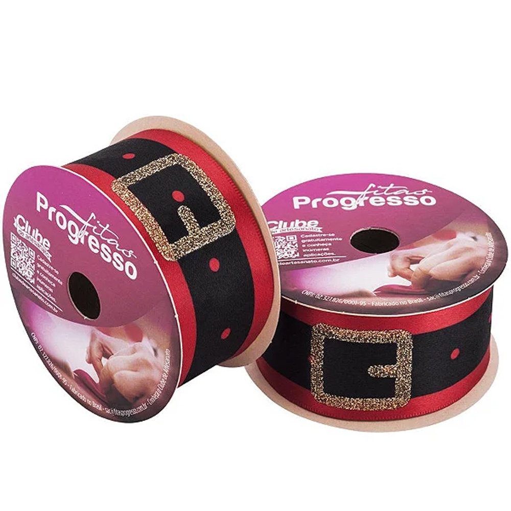 Fita de Cetim - Cor 001 - Cinto Noel - Rolo 10 M - 1 unidade em Oferta na Shopee