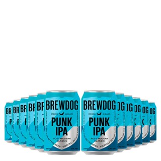 Kit Cerveja Brewdog Punk IPA 5,4% Lata 330ml 12 Unidades