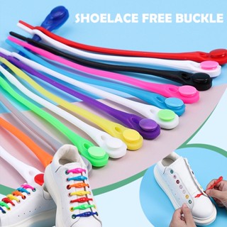 Cadarço Silicone Elástico Sem Laço Kit Tênis 12 Pçs Adulto Colorido/Cadarço Elástico De Silicone Sem Gravata (12pç)