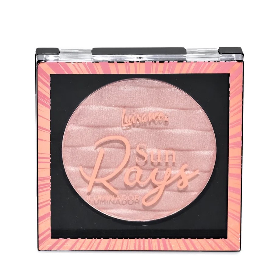 Po Compacto Iluminador Ultrafina Facial Maquiagem Luisance Sun Rays 13g Alta pigmentacao
