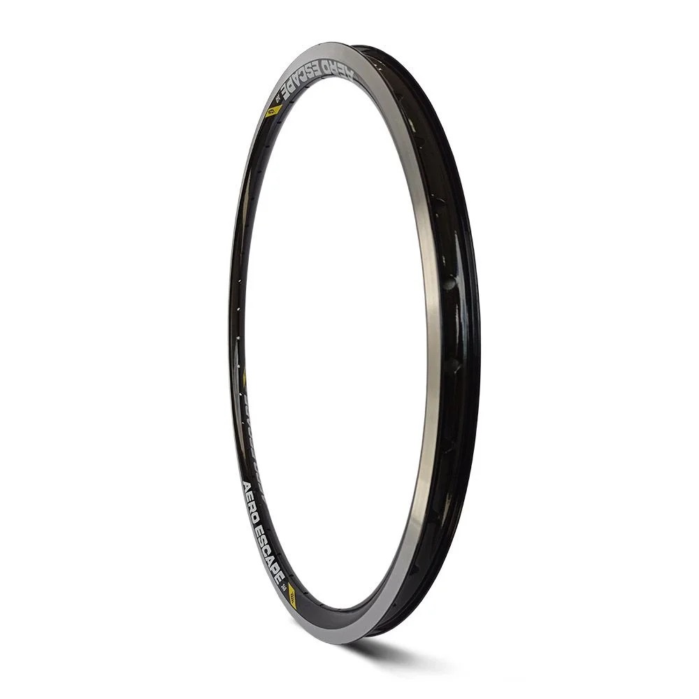 Roda Aro Folha 26/36 Furos Aero Mtb Válvula Grossa V-Brake Escape Vzan