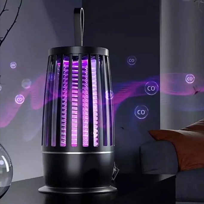Repelente Eletrônico Lâmpada Uv Mata Mosquitos Insetos Mosca