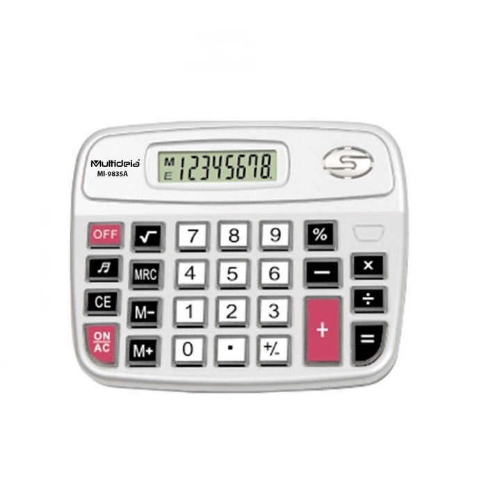 Calculadora Multifuncional Eletrônica Kk-9835c C/8 D