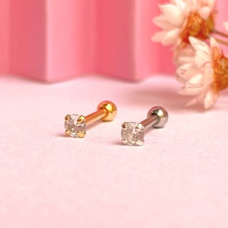 Piercing Ponto De Luz 3mm prata 925