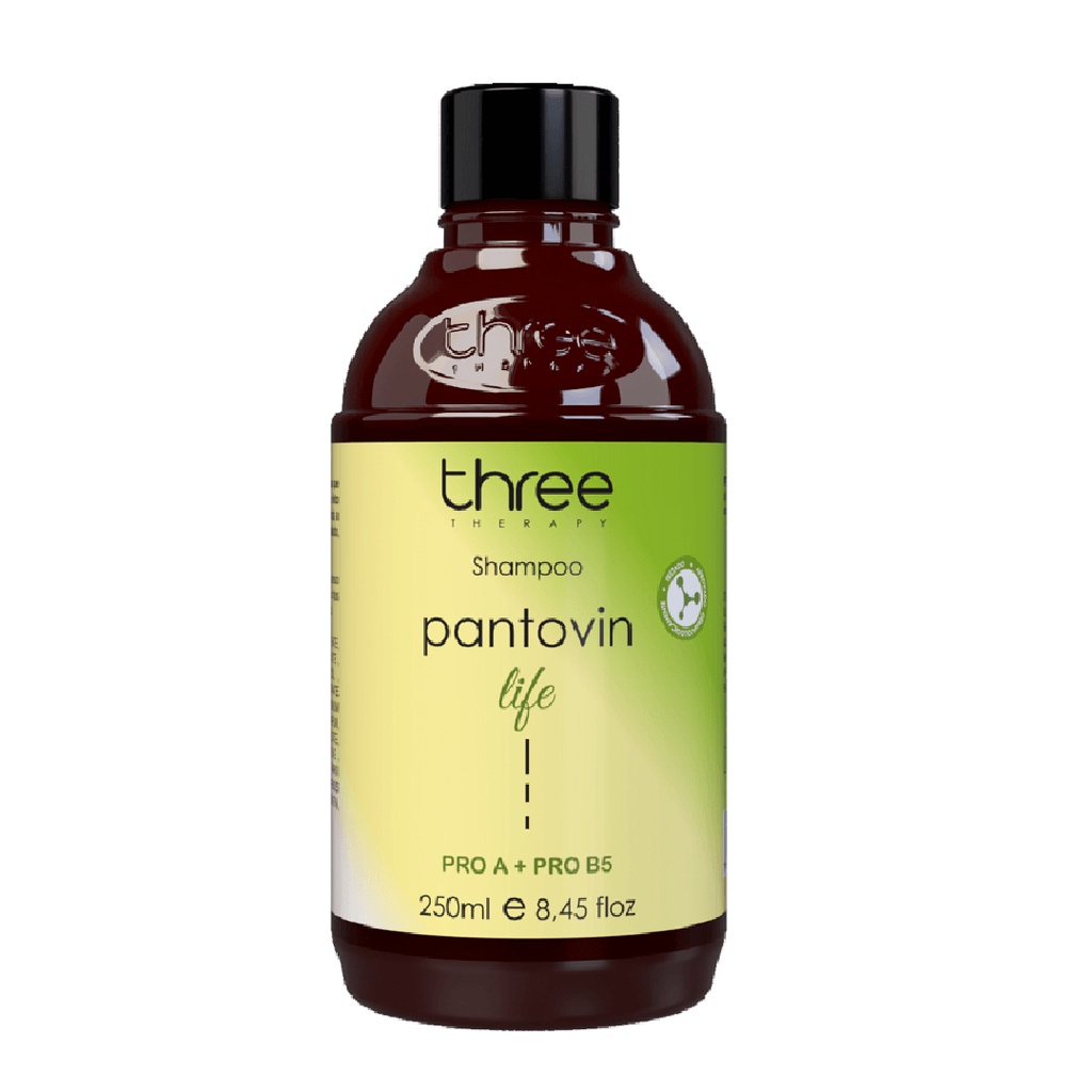 Pantovin Shampoo Pro A + Pro B5 Cresce Até 3X + Rápido Three