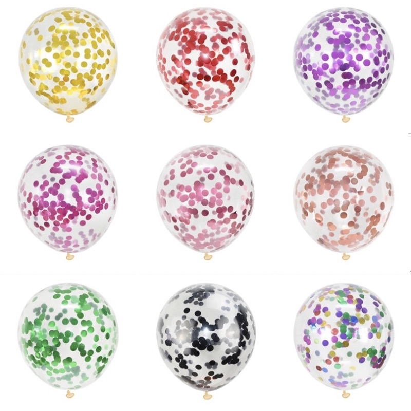 Mini Confete 10 Gramas  Metálico Balão Festa Decoração Bubble e Festas 10 mm// - Home & Living