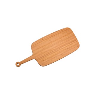 Tábua de corte ou de frios com alça de bambu 66cm - Oikos