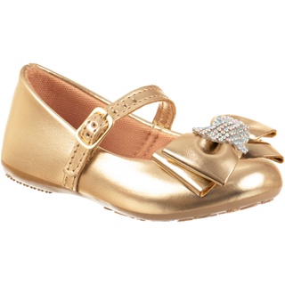 Sapatilha Infantil Sapato Laço Brilho Strass Boneca Menina Rasteirinha Macio Confortável Leve Festa Moda Atual Blogueira em Oferta na Shopee