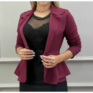 Blazer Feminino Neoprene / Terninho Social / Diversos Modelos / Oferta