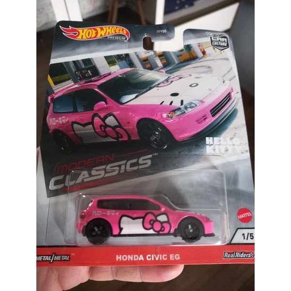 Hot wheels honda civic Premium hello kitty | Shopee Brasil