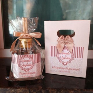 20 aromatizantes com sacolinha lembrancinha casamento batizado nascimento