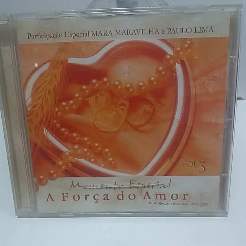 CD MOMENTO ESPECIAL -A FORÇA DO AMOR VOLUME 03