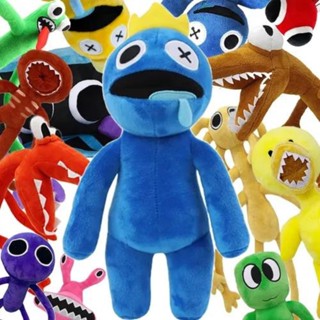 Roblox Pelúcia Azul Boneco Babão Rainbow Brinquedo Friends Original 30 Cm