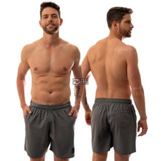 Bermuda Tactel Masculina de Verao Resistente a Agua Basica Com Bolso e Cordao Regulavel Fitness