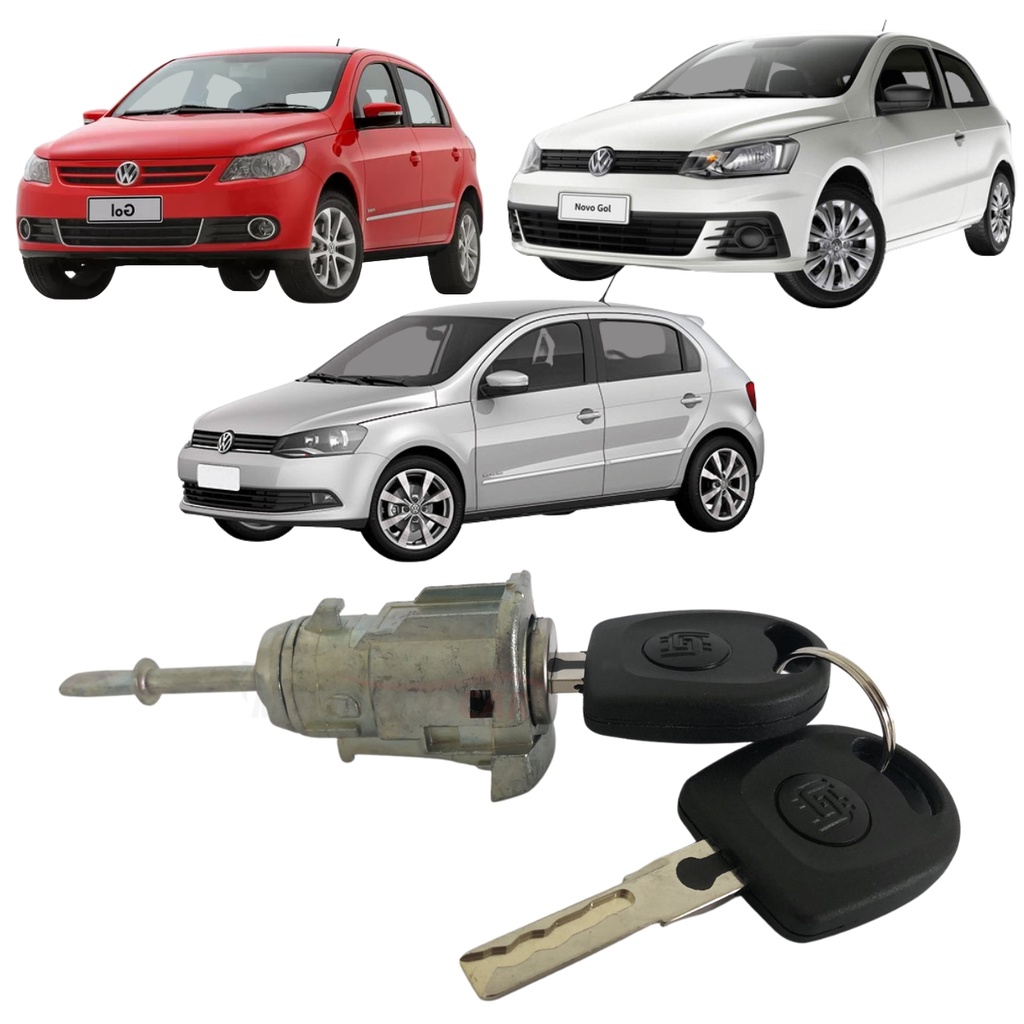 Cilindro porta dianteira gol g5 lado esquerdo 2008 a 2012 em Oferta na Shopee