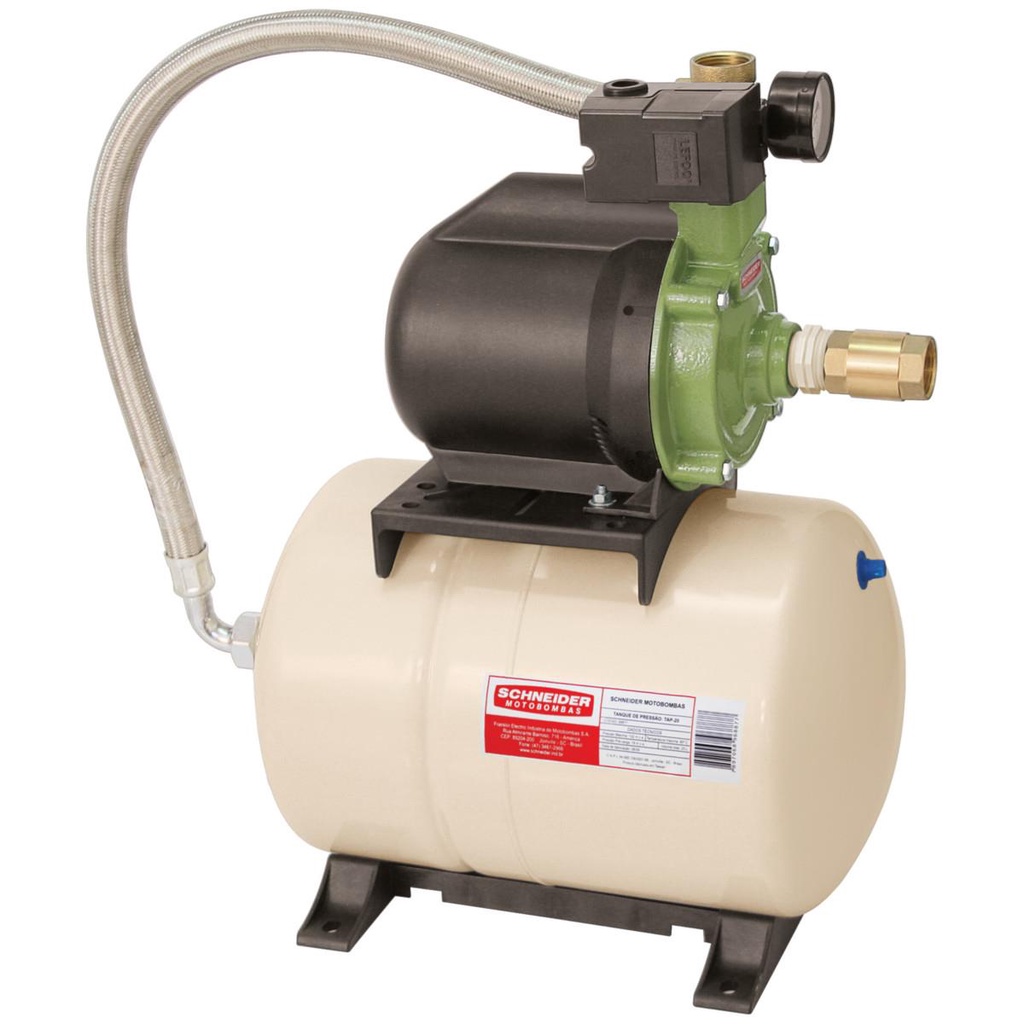Pressurizador Schneider Sistema Completo TAP-20 C 0,5CV Monof?sico 220V