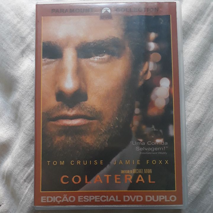 Colateral dvd duplo tom cruise jamie foxx Michael mann
