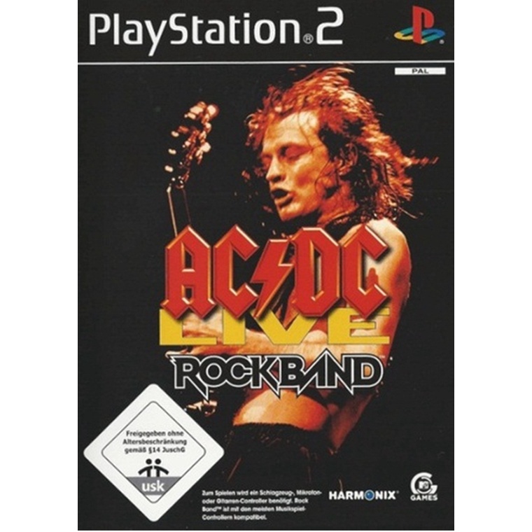 AC-DC Live Rock Band (PS2) | Shopee Brasil