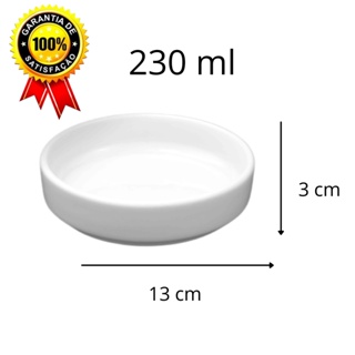 Comedouro Para Gatos de Porcelana Raso 2ª linha 200ml Prato Raso em Oferta na Shopee