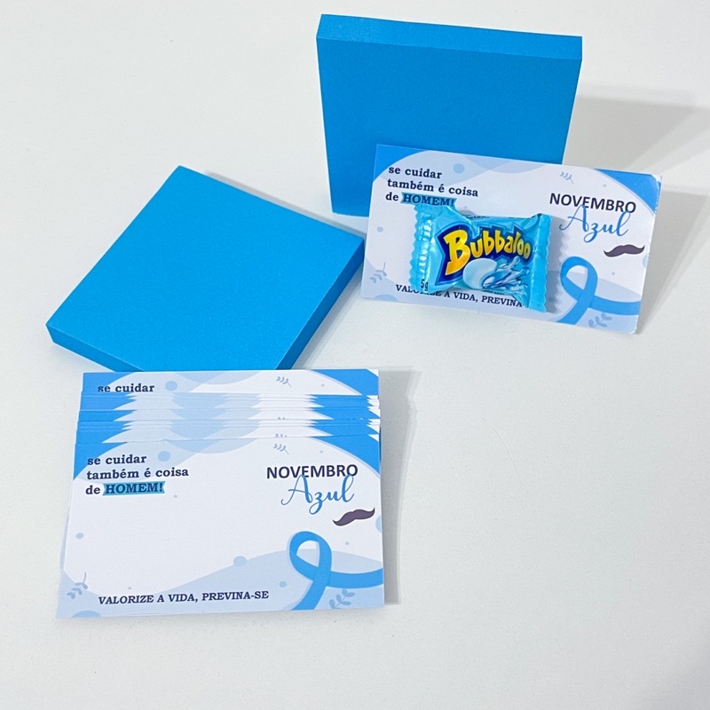 10 Cartões + Babaloo - Mimos novembro Azul