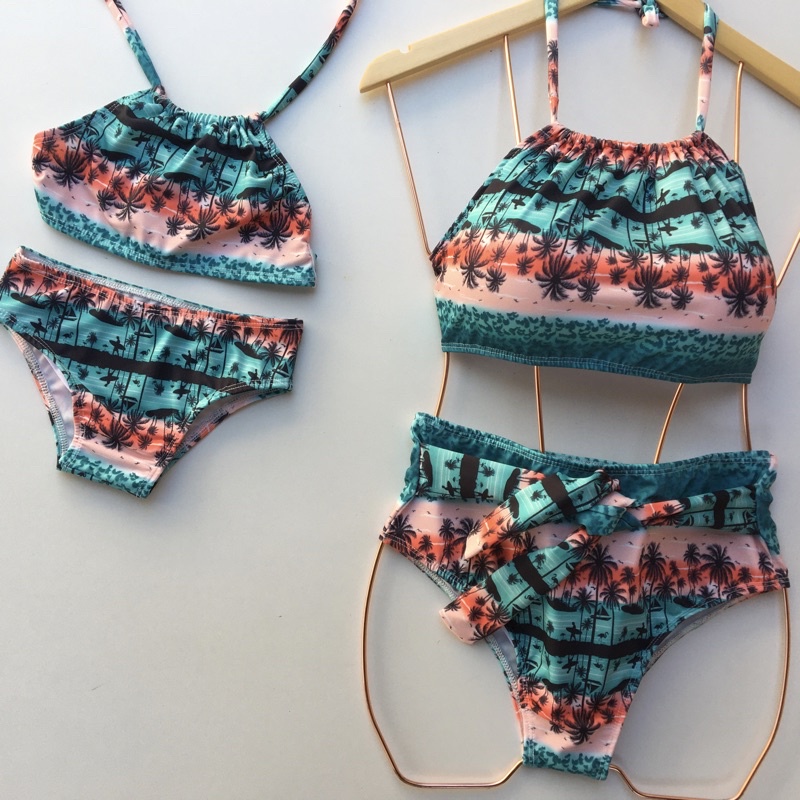 Kit Mãe e Filha - 2 Biquinis - Moda Praia