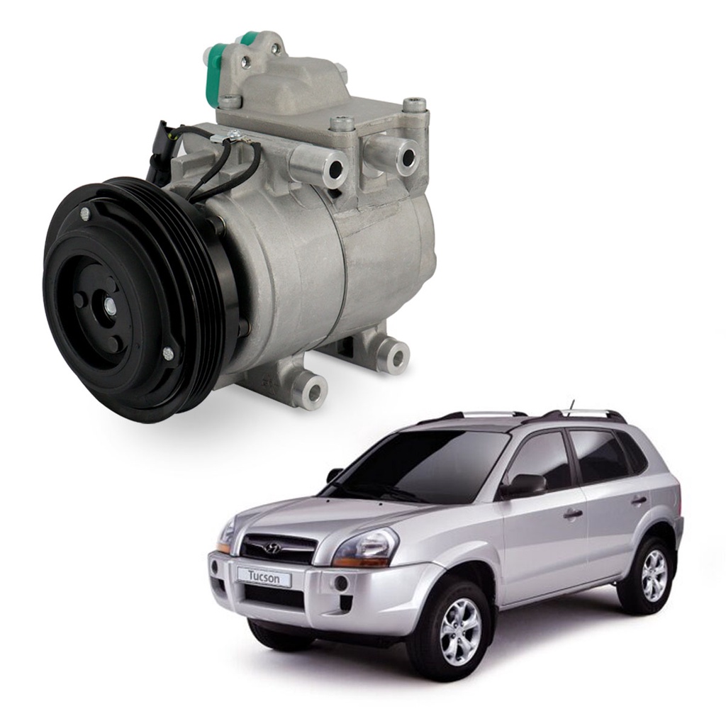 Compressor de Ar Condicionado Hyundai Tucson 2010 11 12 13 14 2015 Delphi Original Novo CS20413