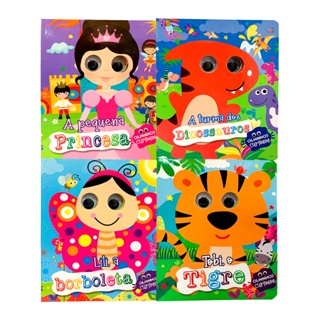 Coleção Olhinhos Curiosos - Kit 4 Livros Infantis em Oferta na Shopee